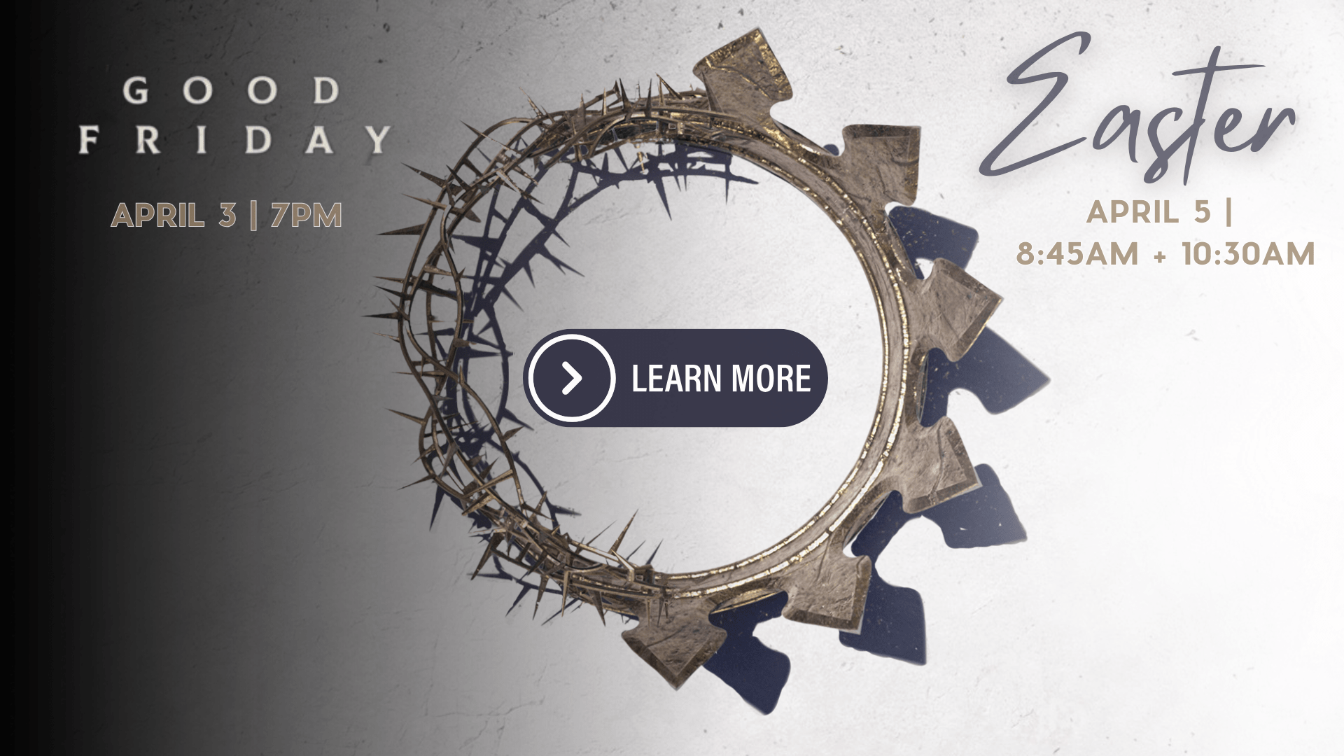 Good Friday and Easter 2026 at NewHorizon Church